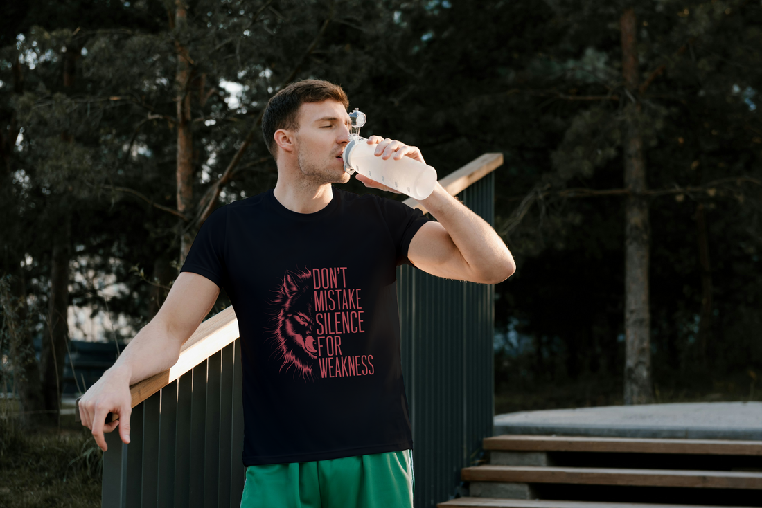 The Silent Wolf Mindset Tee | "Don't Mistake Silence for Weakness" Graphic