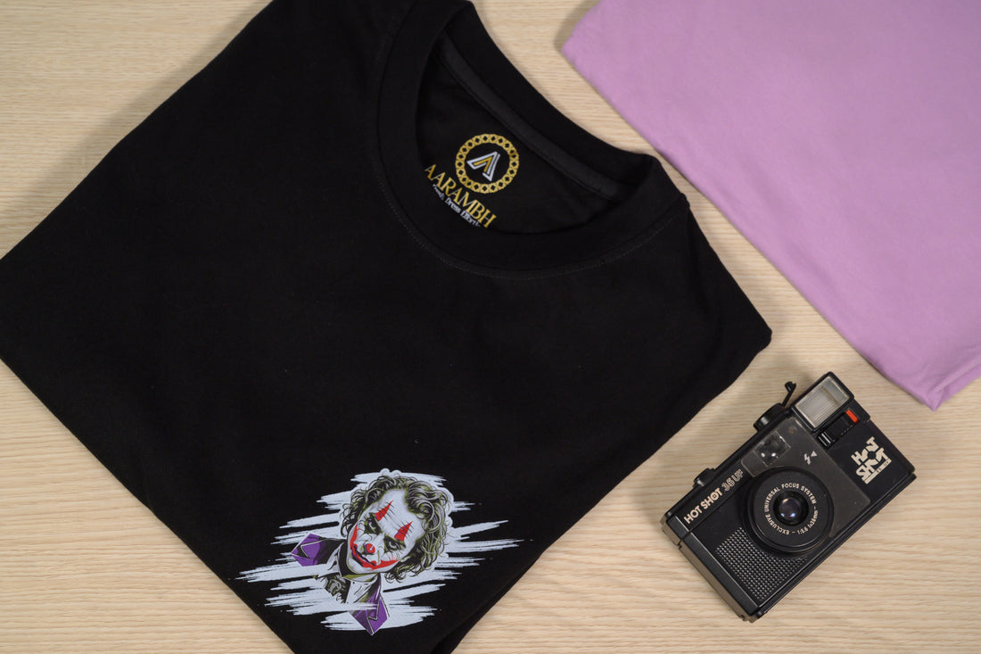 Urban Joker — Black Oversized Tee