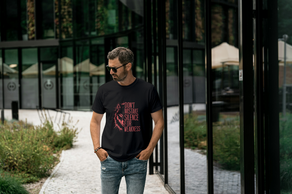 The Silent Wolf Mindset Tee | "Don't Mistake Silence for Weakness" Graphic